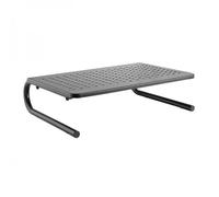 Logilink Stand Supporto da Scrivania per Monitor Notebook in Metallo 370mm Nero