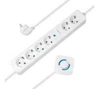 `LogiLink Steckdosenleiste 6-fach,6xCEE 7/3,m.FuBsc` ACC NUOVO