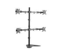 LogiLink BP0046 supporto da tavolo per Tv a schermo piatto 81,3 cm (32") Stainless steel Scrivania