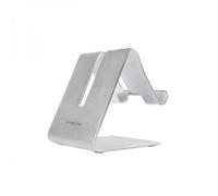 Logilink Supporto in Alluminio per Smartphone e Tablet Universale Silver