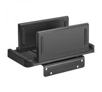 LogiLink BP0210 Supporto mini PC Distanza dalla parete (max.): 7 cm Nero 1 pz.