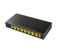 LogiLink - Switch di rete Gigabit Desktop a 8 porte, alloggiamento in metallo