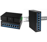 LogiLink NS201 - Switch Fast Ethernet industriale, 8 porte, 10/100 Mbps
