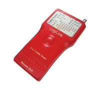 Logilink Tester di Rete per Cavi Firewire RJ45 Cat. 5 e 6, ISDN, USB e BNC