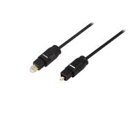 LogiLink TosLink Kabel 2,0m schwarz NUOVO