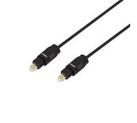 LOGILINK TOSLINK - TOSLINK, 1M CABLE DE AUDIO NEGRO