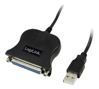 LogiLink UA0054 USB 1.1 Cavo [1x Spina A USB 1.1 - 1x Presa SUB-D a 25 poli] 1