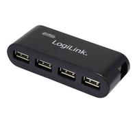 LogiLink UA0085 Hub USB 4 Porte USB-A USB 2.0 480 MBit/s Nero