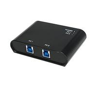 LOGILINK UA0216 - Switch USB 3.0 a 2 porte, presa USB-A su 2 prese USB-B