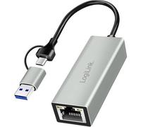 LogiLink UA0238B USB 2.0 Adattatore [1x Spina C USB 3.2 Gen 1 (USB 3.0) - 1x Pr