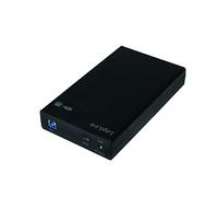 LOGILINK UA0276 - Custodia Protettiva USB 3.0 per Hard Disk SATA da 88,9 cm (3,5"), Colore: Nero
