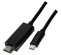 LogiLink UA0330 USB-C® / HDMI Cavo adattatore Spina USB-C®, Spina HDMI-A 3.00 m
