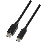 LogiLink UA0335 USB-C® / DisplayPort Cavo adattatore Spina USB-C®, Spina Displa