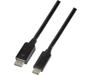 LogiLink UA0335 USB-C® / DisplayPort Cavo adattatore Spina USB-C®, Spina Displa