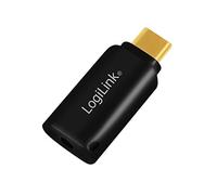 LogiLink UA0356 - Scheda audio USB tipo C (connettore TRRS da 3,5 mm) con convertitore digitale analogico (DAC) integrato per audio Hi-Fi Quality