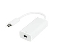 LOGILINK UA0360 ADAPTADOR DE CABLE DE VÍDEO 0,15 M USB TIPO C MINI DISPLAYPORT BLANCO