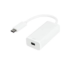 LOGILINK UA0360 ADAPTADOR DE CABLE DE VÍDEO 0,15 M USB TIPO C MINI DISPLAYPORT BLANCO
