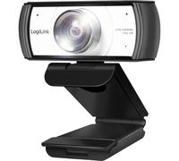 LogiLink UA0377 Webcam Full HD Morsetto di supporto, Microfono