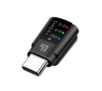 LogiLink UA0424 - Adattatore audio DAC per smartphone/tablet/notebook, USB-C (spina) da 3,5 mm (femmina), ad esempio per collegare cuffie con spina da 3,5 mm ai telefoni cellulari