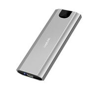 LogiLink UA0439 - Enclosure disco rigido per SSD M.2 NVMe (PCIe), USB 3.2 Gen 2, fino a 10 GBit/s, USB C