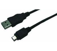 LogiLink USB 2.0 estensione A a Mini 5 pin 1,8 m nero (CU0014) NEW