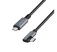 Logilink Cavo HighSpeed E-mark PD USB-C™ Maschio Angolato/USB-C™ Maschio Dritto