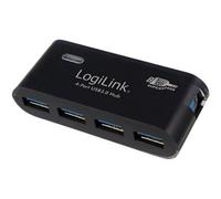 LogiLink USB 3.0 4x USB 3.2 Gen 1 (3.1 Gen 1) Type-A 5000 Mbit/s Nero UA0170