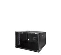 LogiLink W06A40B rack 50 kg Da parete 6U Nero