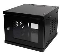 LogiLink W06Z33B Armadio rack da parete 10 4 U Nero