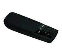 LogiLink Wireless (senza fili) Presenter 2.4 GHz con puntatore laser e tasti funzione (Play/Stop, Volume +/avanti/indietro, ecc.), fino a 15 m, 1 pezzi, nero, id0154