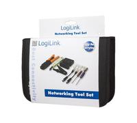 LogiLink WZ0030 Netzwerk Werkzeug Set con Custodia Networking tool set 6 parts