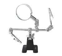 LOGILINK WZ0034 Lente DE Aumento Y LUPA Negro, Acero INOXIDABLE