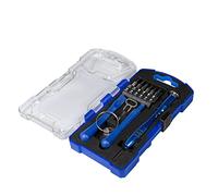 LogiLink WZ0057 WZ0057 - Set di cacciaviti con punte e accessori, 17 pezzi, colore: Blu/Argento