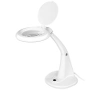 LogiLink WZ0059 Lampada con lente dingrandimento per la scrivania, 3 e 12 diot