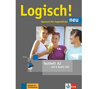 Logisch! neu A2. Testheft mit Audio-CD: Testheft A2 mit Audio-CD
