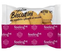 Logistica Food FEELING OK +PROTEIN BISCOTTINI ALLA MANDORLA E GRANELLA DI NOCCIOLA 50 G