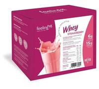 Logistica Food FEELING OK +PROTEIN WHEY STRAWBERRY MISCELA PROTEICA 21 BUSTINE X 25 G
