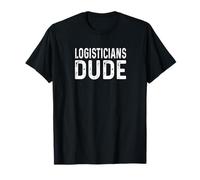 Logisticians Dude Distressed Logistica Supply Chain Finance Maglietta