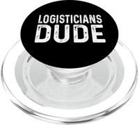 Logisticians Dude Distressed Logistica Supply Chain Finance PopSockets PopGrip per MagSafe