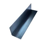 LogistSystem Angolo in acciaio grezzo, 30 x 30 x 2 mm, lunghezza 1000 mm (100 cm), angolo in acciaio, profilo a L, materiale: S235JR