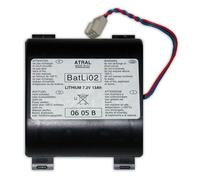 LOGISTY HAGER BATTERIA AL LITIO 7,2V 13AH BATLI02 PER RIPETITORI DI SEGNALI
