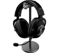 LOGITECH PRO X headset + Stand CUFFIE GAMING, Nero