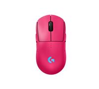Logitech G PRO 2 LIGHTSPEED mouse da gaming wireless per destrimani o mancini, fino a 4 pulsanti laterali magnetici personalizzabili e commutabili, sensore da 44.000 DPI, ricarica USB-C, PC/Mac - Rosa