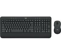 Logitech 920-008923 tastiera Mouse incluso Ufficio RF Wireless QWERTY US International Nero (MK545 ADVANCED WIRELESS COMBO - US