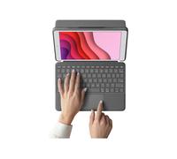 Logitech 920-009627 QWERTY Spagnolo Touchpad 1,8 cm 1 mm Apple f/ iPad (7th gen)