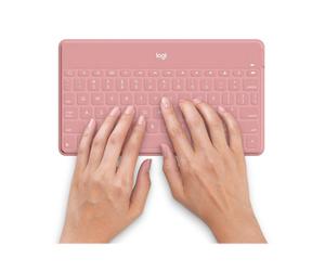 Logitech 920-010043 QWERTY Spagnolo 1,7 cm 1,2 mm Apple Keys-To-Go con tasti di