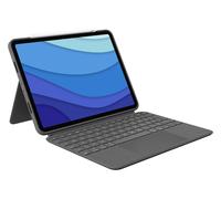 Logitech Combo Touch Tastatur-Case per iPad Pro 11 pollici (1., 2. e 3. generazione) Deutsches QWERTZ-Layout - Grigio