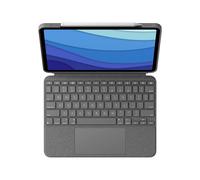 Logitech Combo Touch Grigio Smart Connector QWERTZ Tedesco