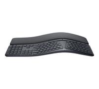 LOGITECH K860FB - Tastiera wireless, Logi Bolt/Bluetooth, ergonomica, nera, DE