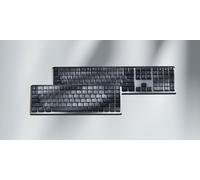 Logitech 920-010757 Tastiera da tavolo RF senza fili + Bluetooth QWERTY US International Graphite, Grigio - Nouvo